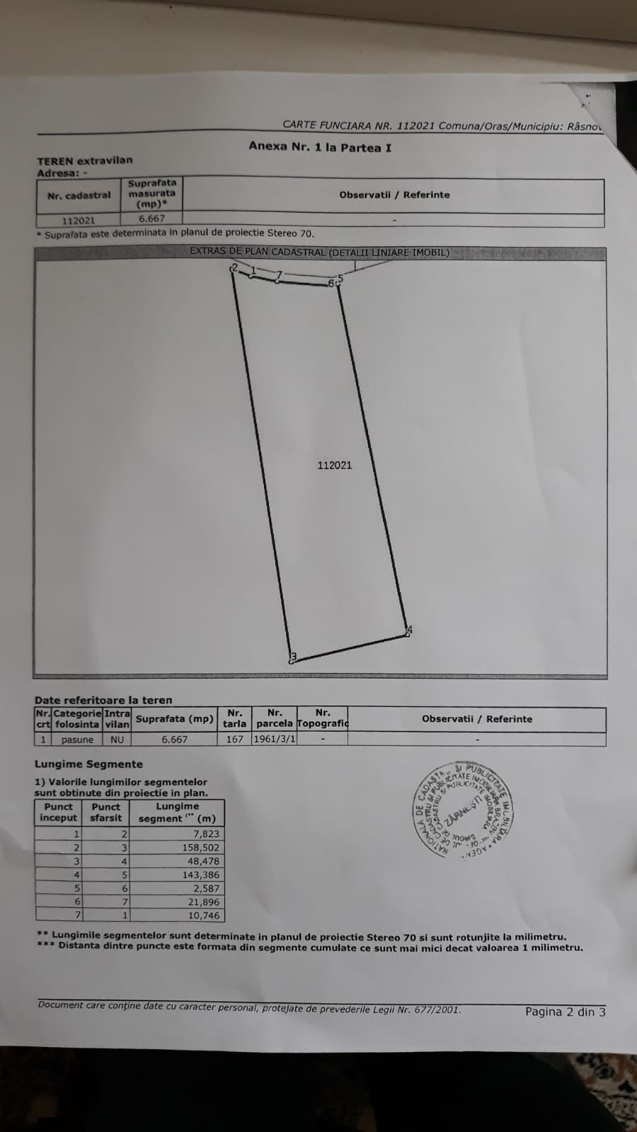 extras_cf_1 Vând teren 6600mp la Trei Brazi, Râșnov-Predeal